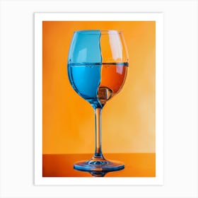 Glass Of Water 1 Art Print