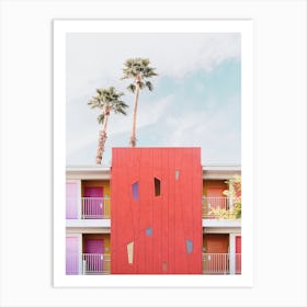 Colorful Palm Springs Ii Art Print