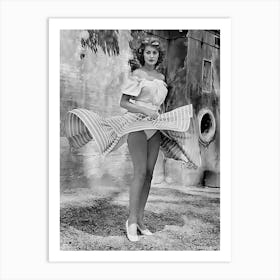 Sophia Loren Paris Art Print