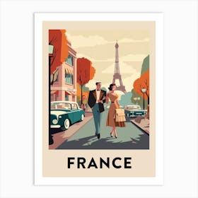 Vintage Travel Poster France 6 Art Print