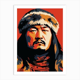 Genghis Khan Art Print