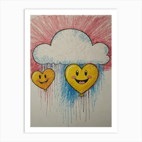 Cloudy Day Art Print