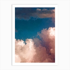 Above The Clouds Art Print