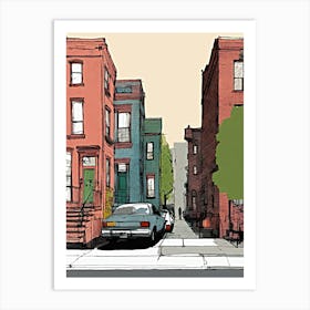 Street view z2 Art Print