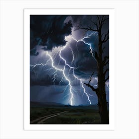 Lightning Storm 6 Art Print