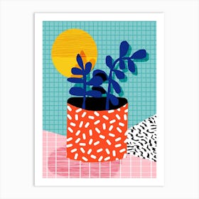 Plant In A Pot 10 Art Print