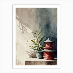 Chinese Lanterns 1 Art Print