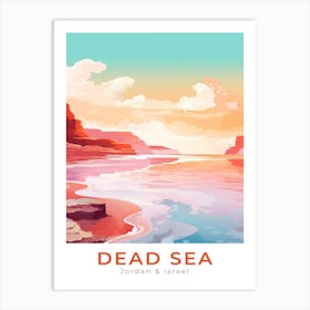 Jordan & Israel Dead Sea Travel 2 Art Print