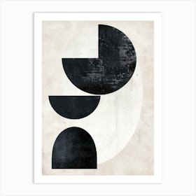 Tbilisi Stone Park Bauhaus Minimalist Art Print