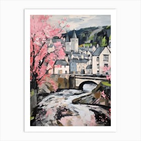 Betws Y Coed (Wales) Painting 2 Art Print