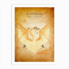 Raphinos Vintage Art Print