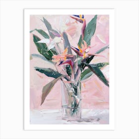 A World Of Flowers Bird Of Paradise 4 Painting Art Print