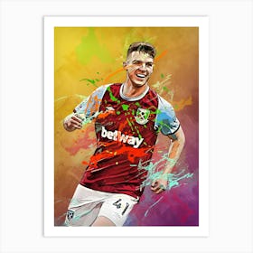 Declan Rice 2 Art Print