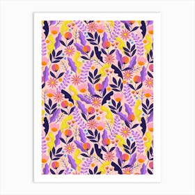 Bouquet Zing Art Print