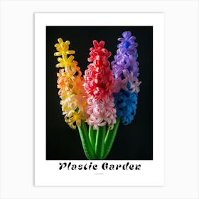 Bright Inflatable Flowers Poster Hyacinth 1 Art Print