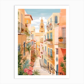 Cadiz Spain 7 Illustration Art Print