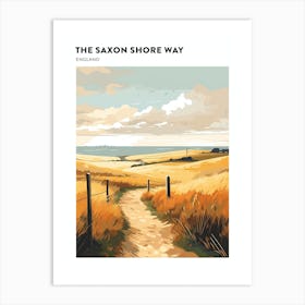 The Saxon Shore Way England 1 Hiking Trail Landscape Poster Art Print