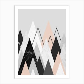 Scandinavian forest 1 Art Print