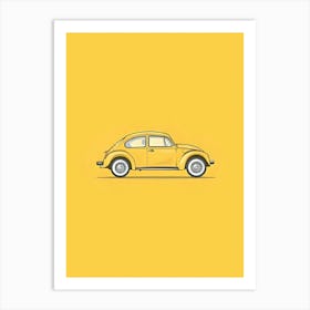 Volkswagen Beetle Art Print