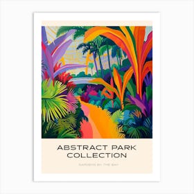 Abstract Park Collection Poster Gardens By The Bay Singapore 4 Art Print