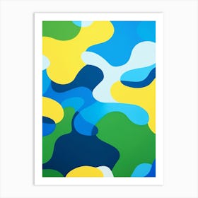 Camouflage Art Print