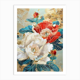 Chinese Flower Painting 114 Art Print