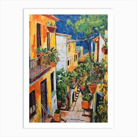 Palermo Italy 2 Fauvist Painting Art Print