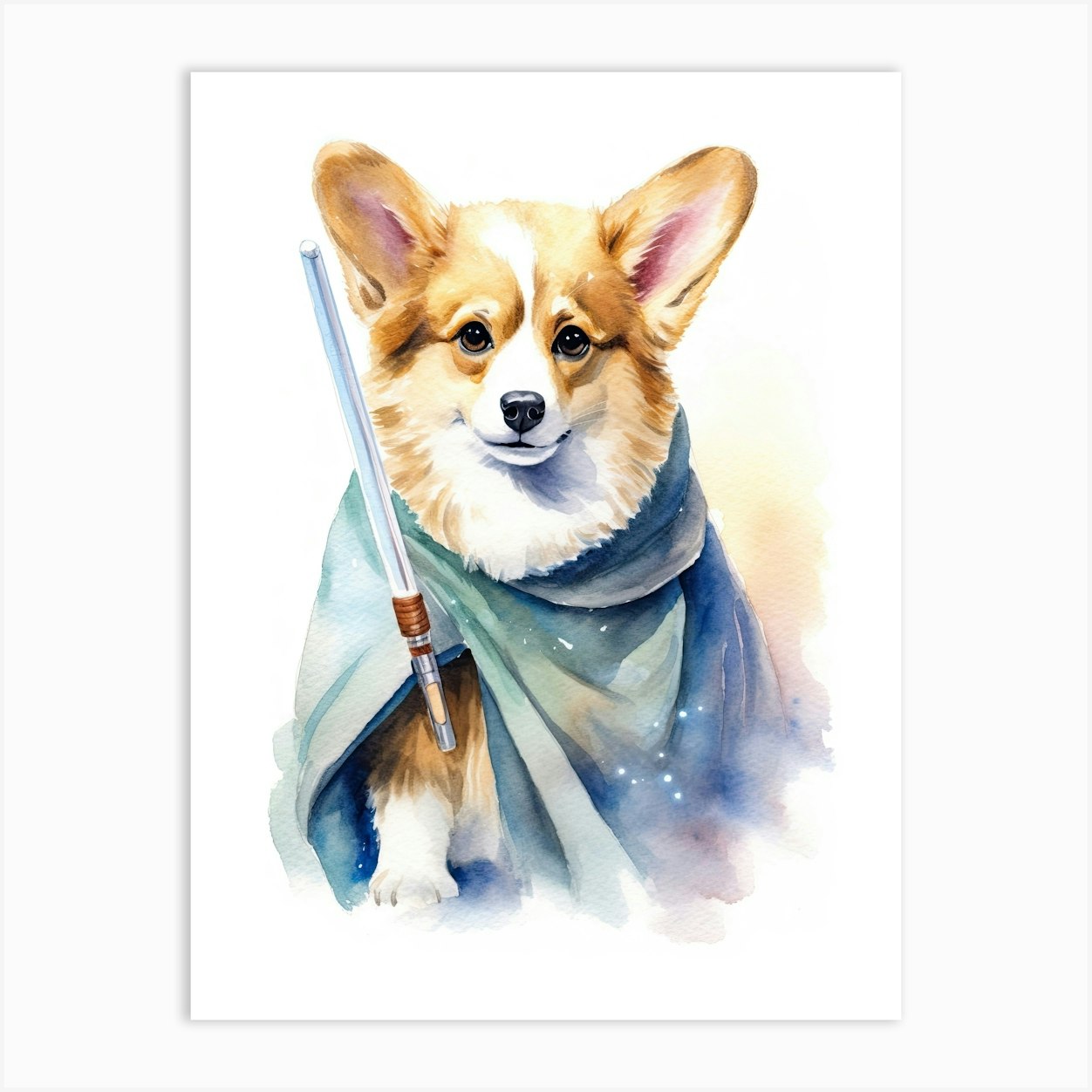 Corgi Dog Modern Art Hooded Blanket Corgi Dog Modern Art Hooded Blanket