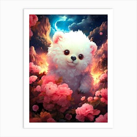 Teddy Bear Art Print