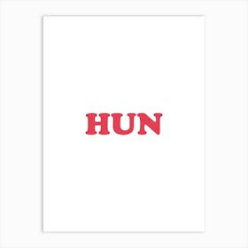 Hun Art Print