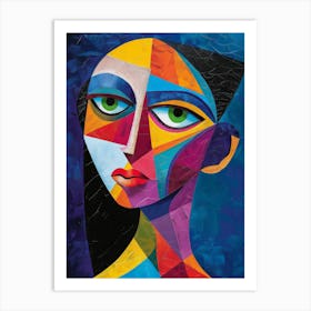 Abstract Of A Woman 29 Art Print