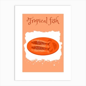 Tropical fish Art Print