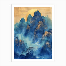 Chinese Mountains 28 Art Print