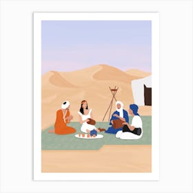 Sahara Desert Morocco Art Print