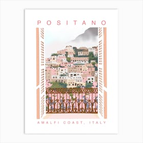Positano, Amalfi Coast, Italy Art Print