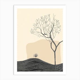 Bare Tree 11 Art Print