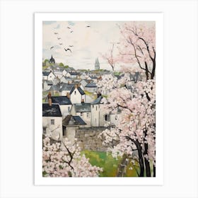 Cartmel (Cumbria) Painting 1 Art Print