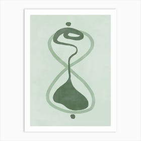 Hourglass Art Print