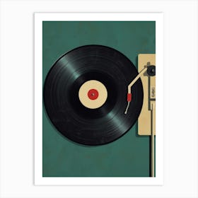 Vinyl Record 5 Art Print