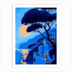 Mediterranean Sunset Art Print