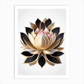 Lotus Flower, Buddhist Symbol Fauvism Matisse 5 Art Print