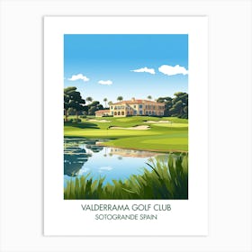 Valderrama Golf Club   Sotogrande Spain 3 Art Print