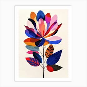 Abstract Flower 13 Art Print