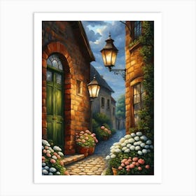 Street Scene 1 Art Print