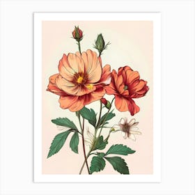 Flower Bouquet Art Print