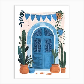 Blue Door 62 Art Print