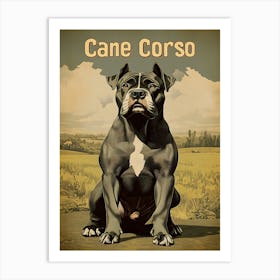 Cane Corso Art Print