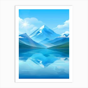 Mountain Landscape 18 Art Print