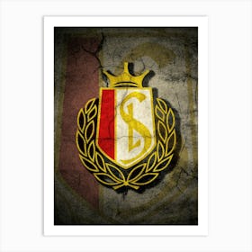 Royal Standard De Liege Art Print