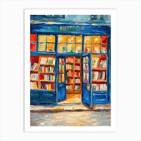 London Book Nook Bookshop 2 Art Print